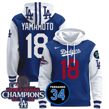 Dodgers World Series Champions 2024 Hoodie