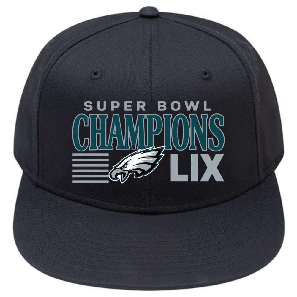 PHI Super Bowl Champions Snapback Cap - Printed