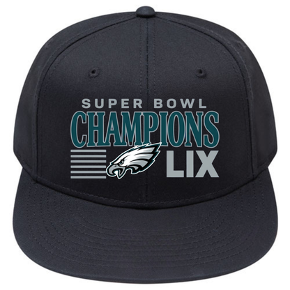 PHI Super Bowl Champions Snapback Cap - Printed