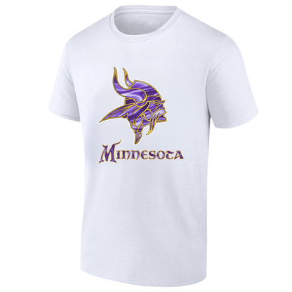 MV Fan Gear Purple Chrome Edition One Side Printed T-Shirt