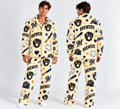 MIL Brew City Flannel Pajama Set - Printed V2