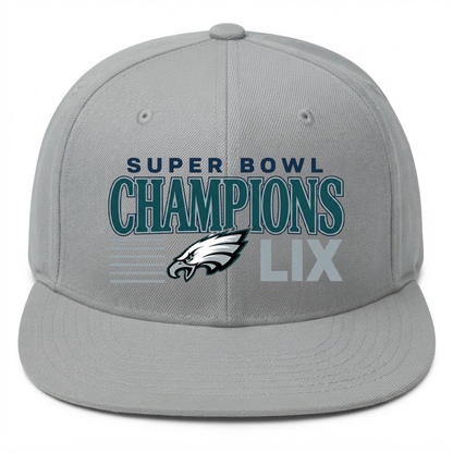 PHI Super Bowl Champions Snapback Cap - Printed