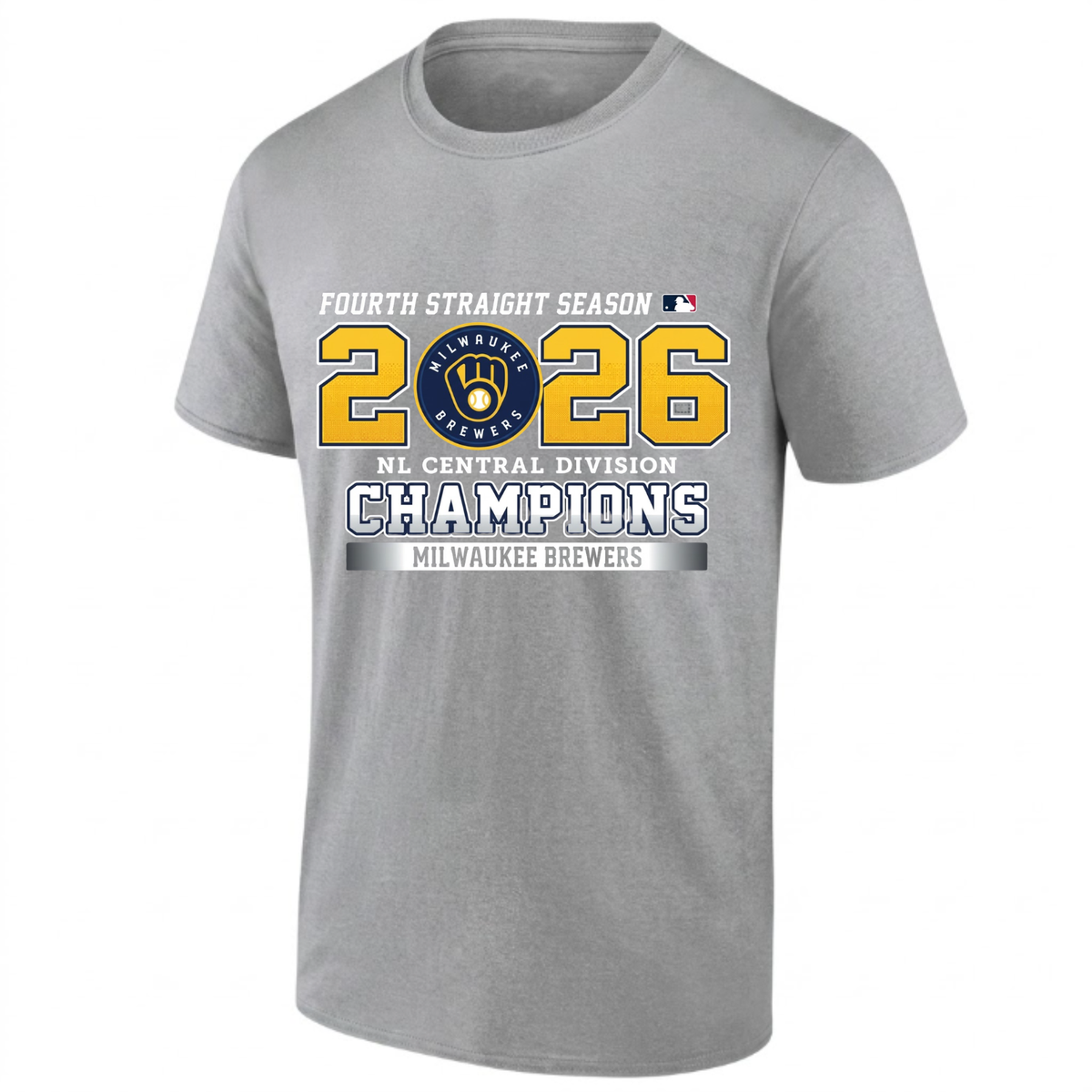 MIL 2026 NL CENTRAL CHAMPS One Side T-Shirt - Printed V6