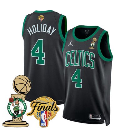 Celtics 2023-24 World Champions Jersey - All Stitched