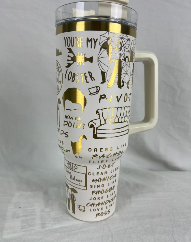 Friends Themed 40oz Engraved Tumbler- 406TTTB056