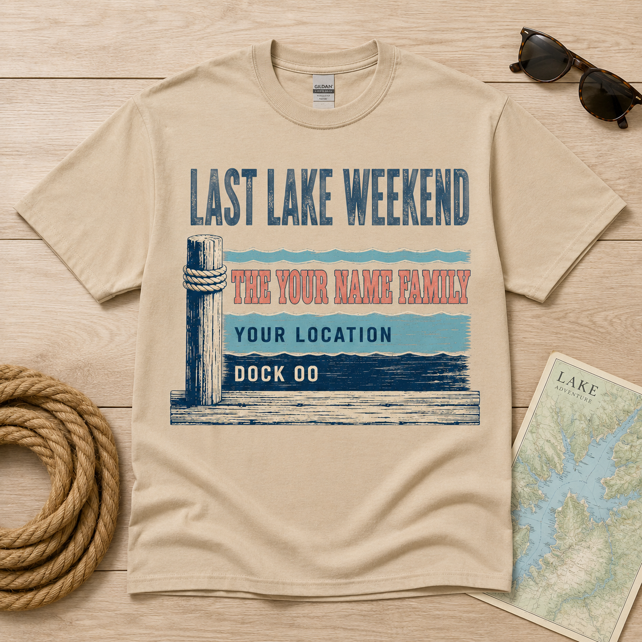 Last Lake Weekend Lineup Shirt