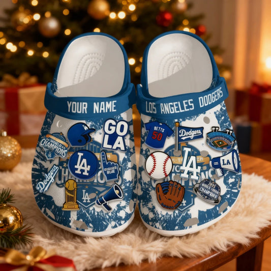 LAD World Series Champions Clogs - Charms Gift Set