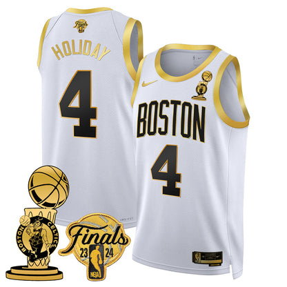 Celtics 2023-24 World Champions Jersey - All Stitched