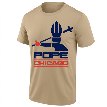 Chicago White Sox Pope Leo Edition One Side Printed T-Shirt