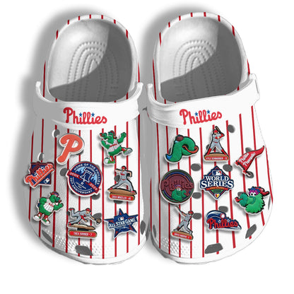 PHI 2026 White clogs - Charms Gift Set