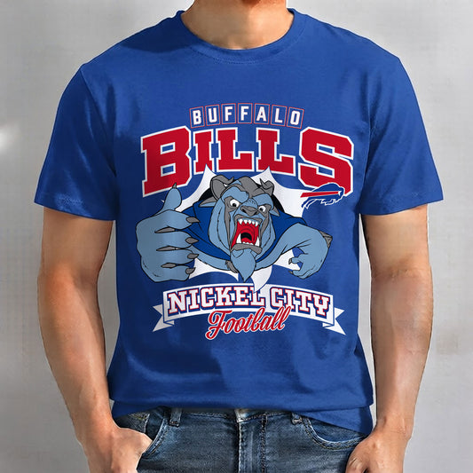 BUF x Hairy Blue Beast Edition One Side Printed T-Shirt