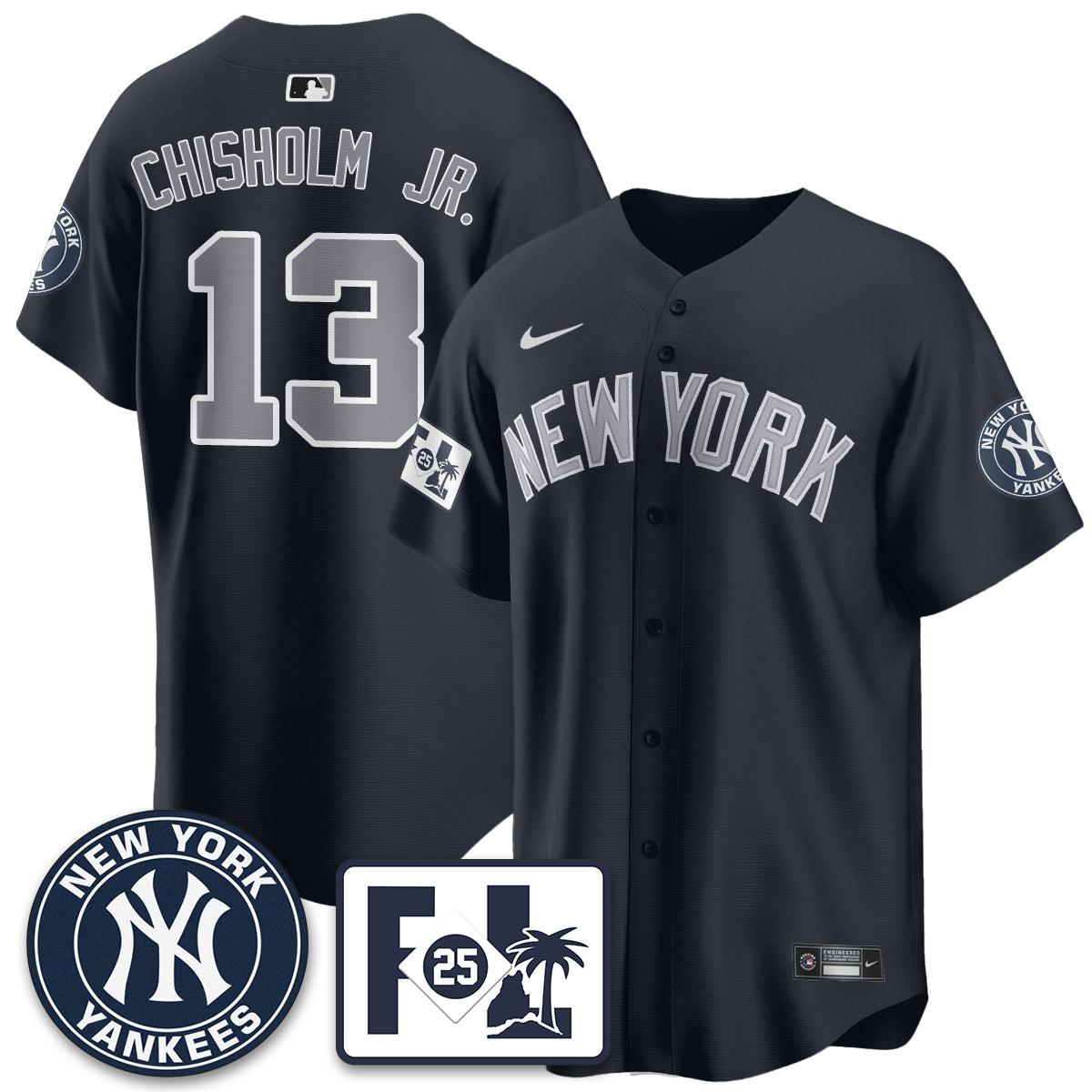 New York Yankees 2025 Spring Training Jersey - All Stitched