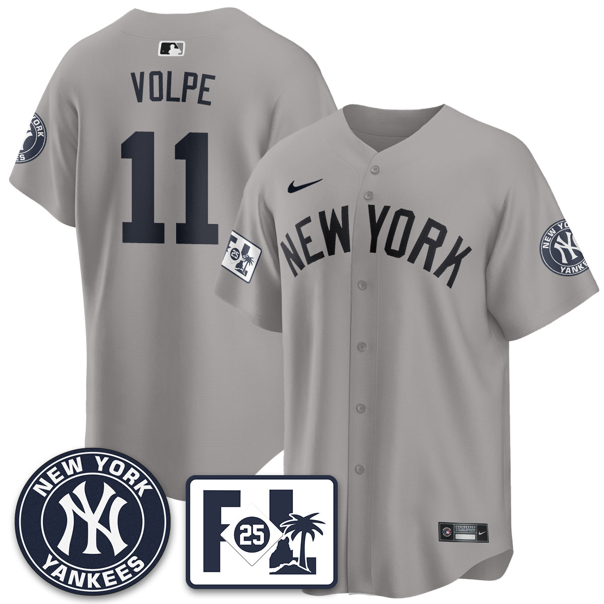 New York Yankees 2025 Spring Training Jersey - All Stitched