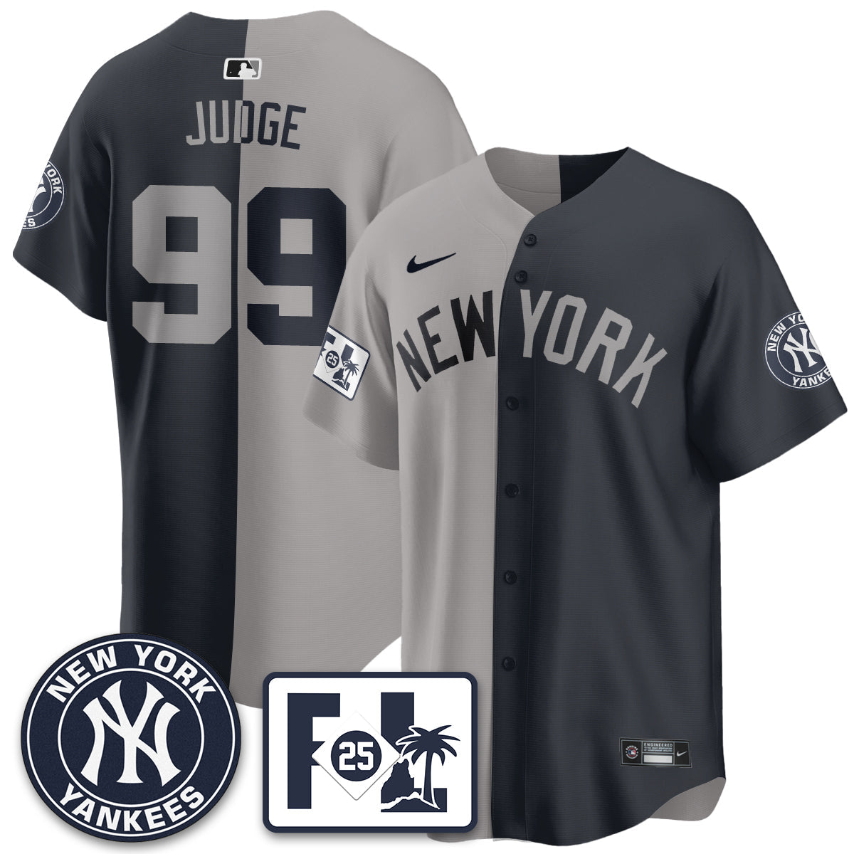 New York Yankees 2025 Spring Training Jersey - All Stitched