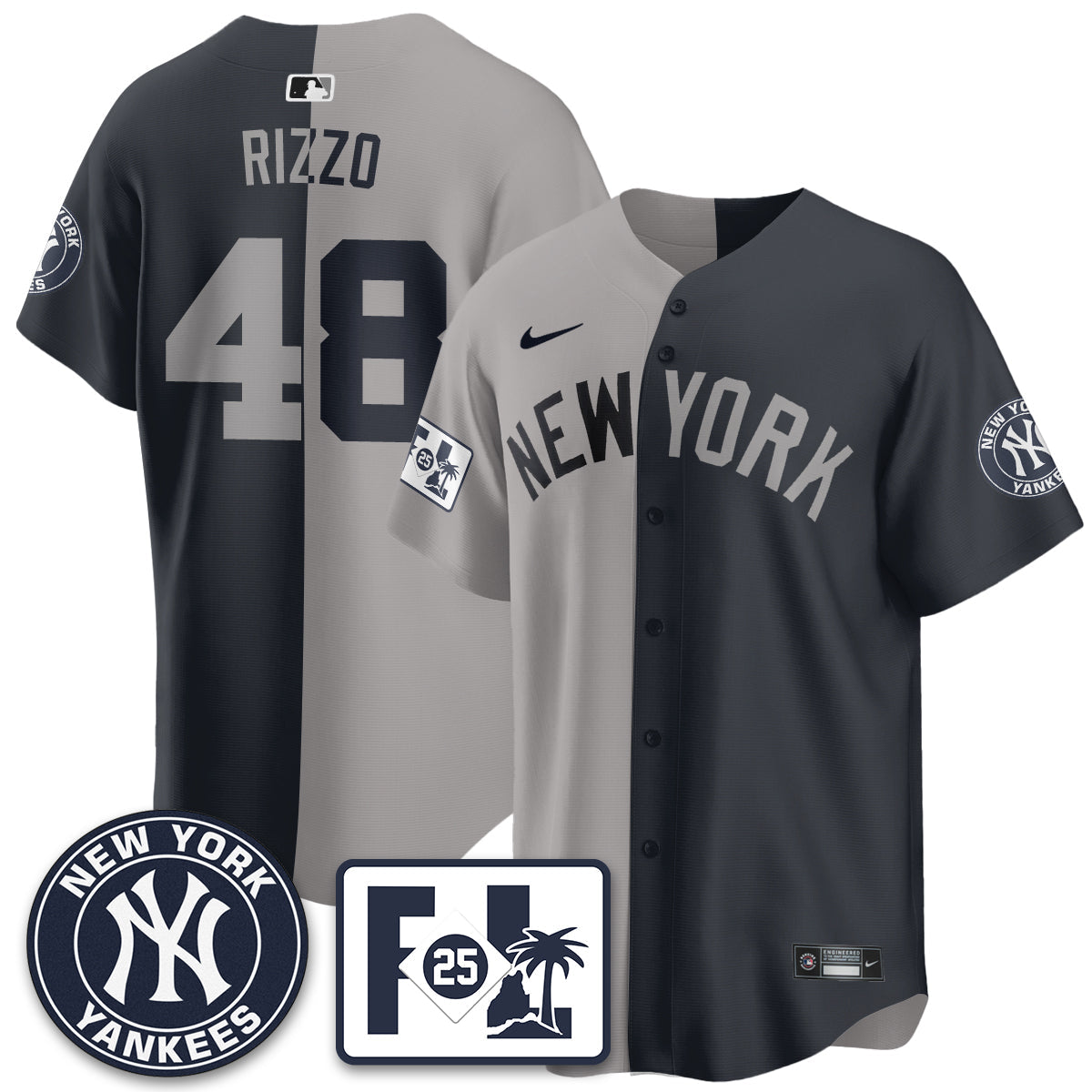 New York Yankees 2025 Spring Training Jersey - All Stitched