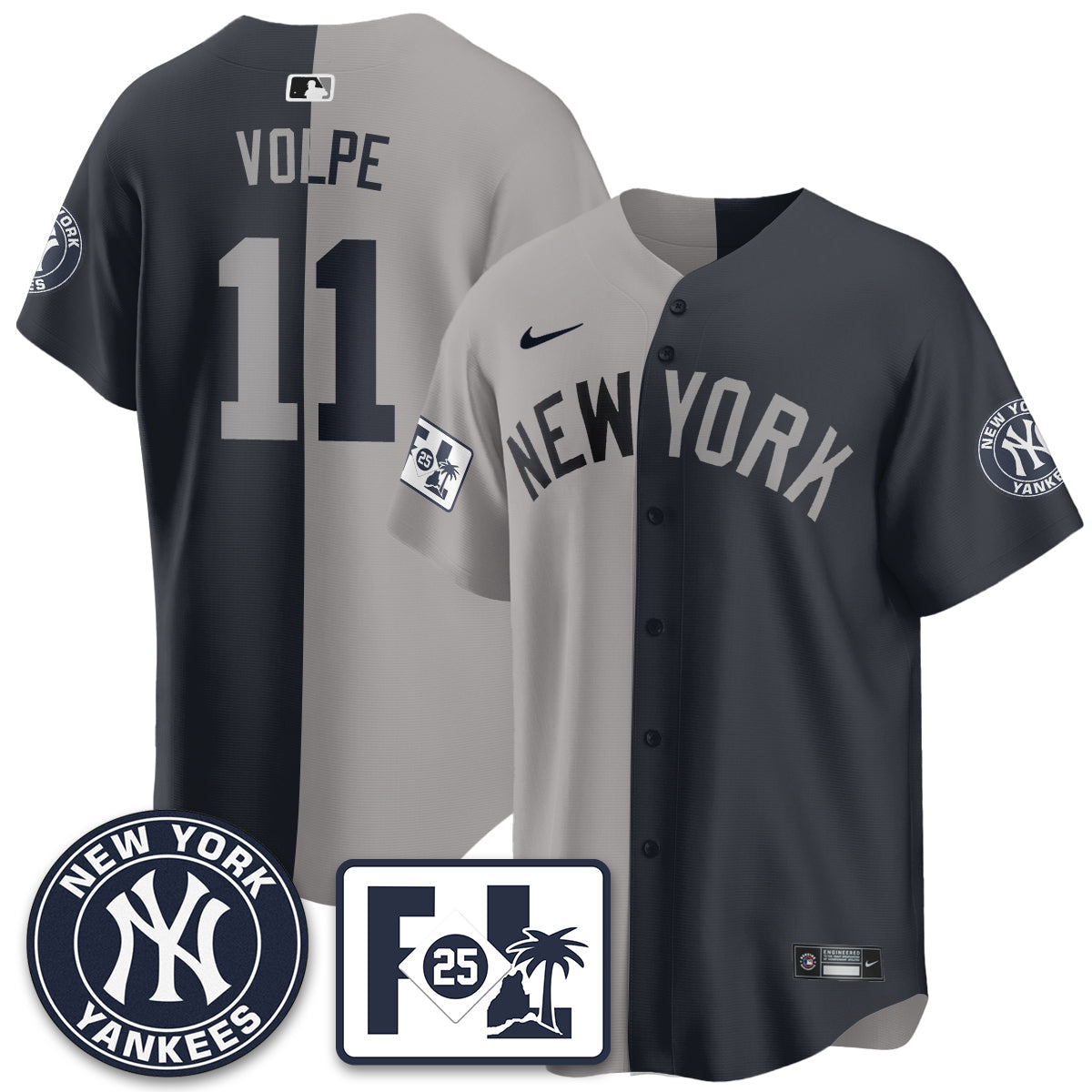 New York Yankees 2025 Spring Training Jersey - All Stitched