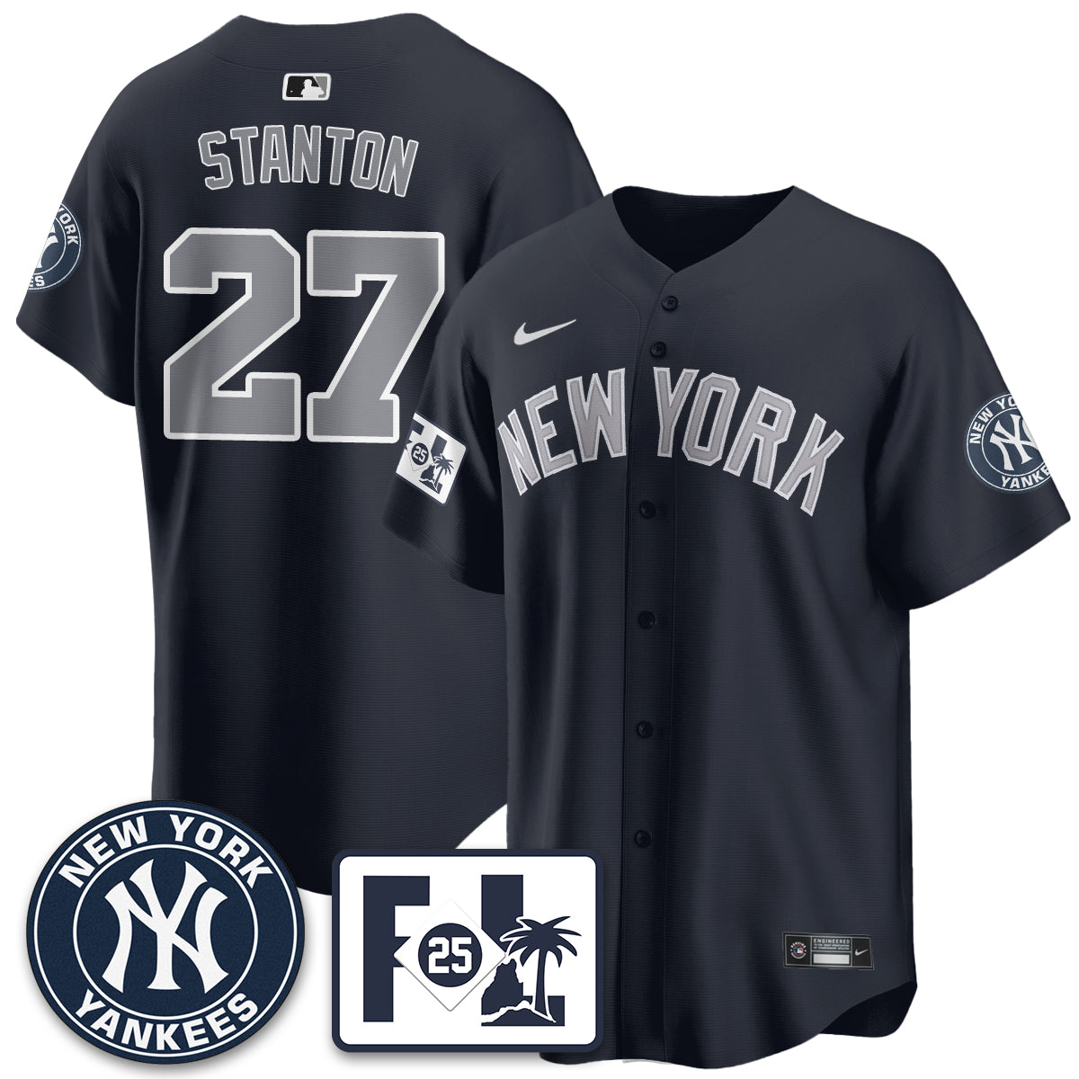 New York Yankees 2025 Spring Training Jersey - All Stitched