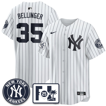 New York Yankees 2025 Spring Training Jersey - All Stitched