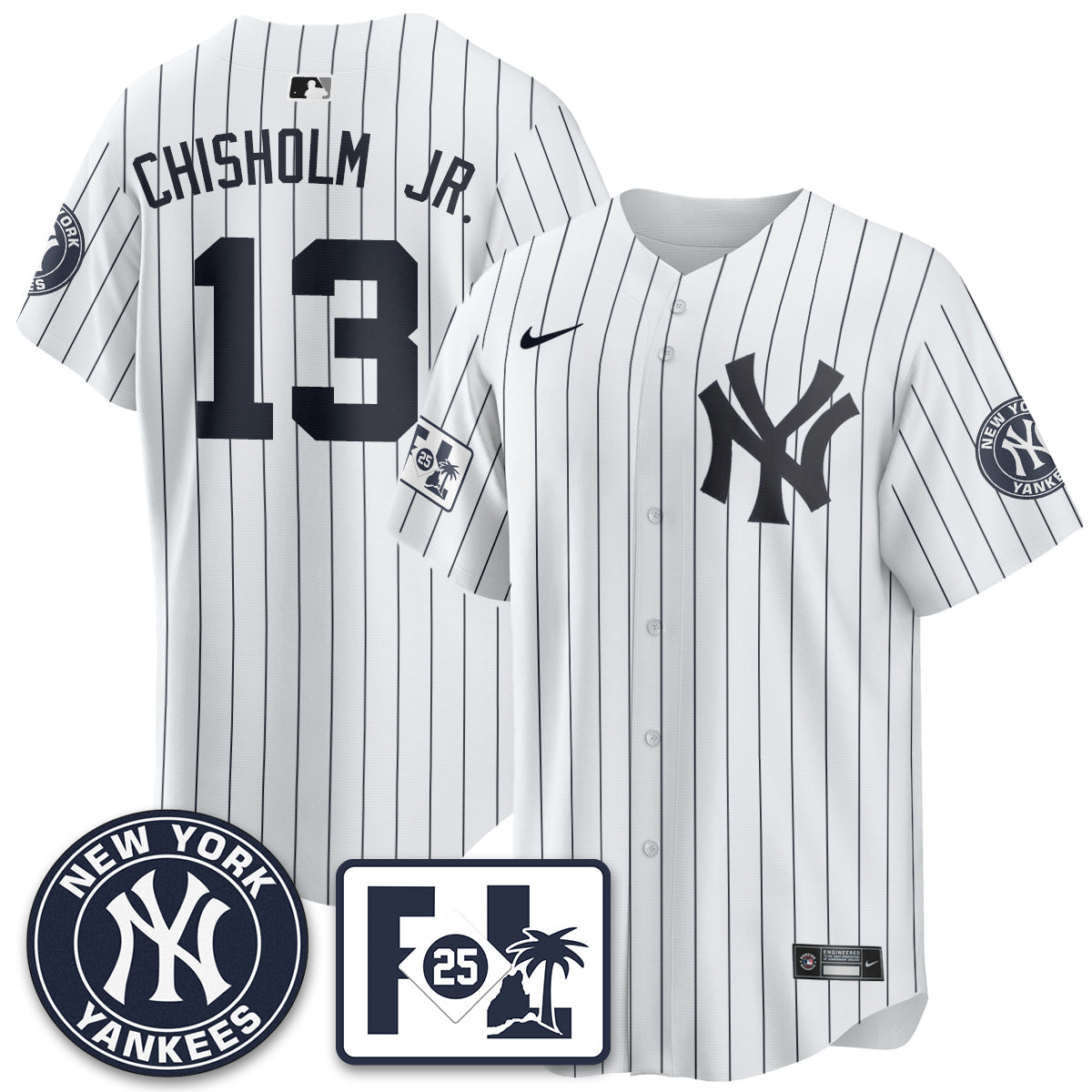 New York Yankees 2025 Spring Training Jersey - All Stitched