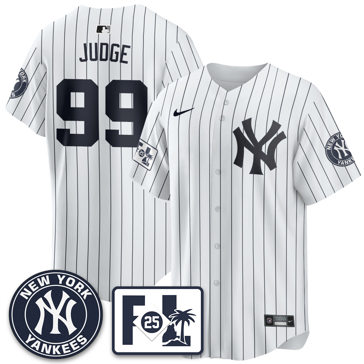 New York Yankees 2025 Spring Training Jersey - All Stitched