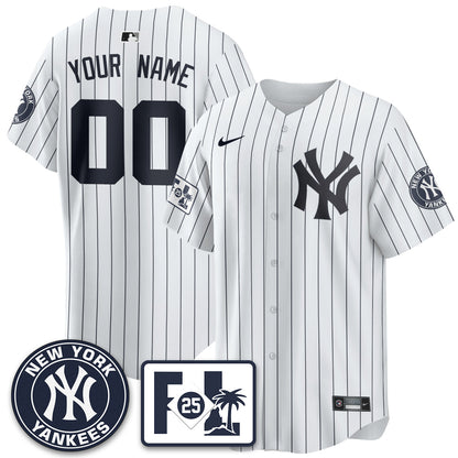 New York Yankees 2025 Spring Training Custom Jersey - All Stitched