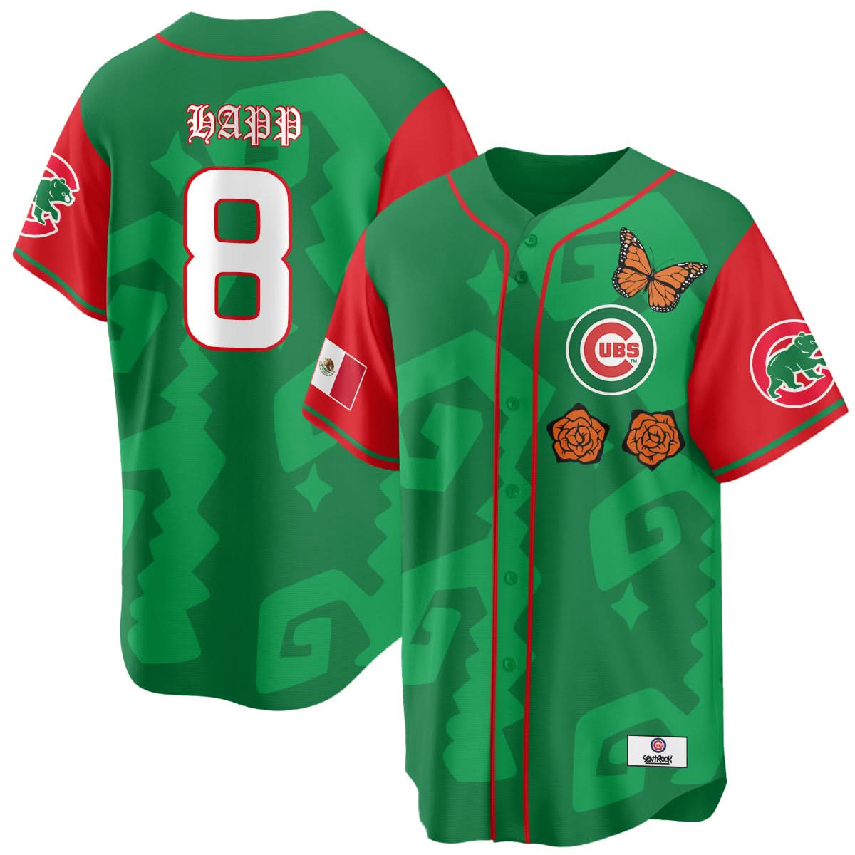 Chicago Cubs "Xicago" Mexican Heritage Jersey - All Stitched