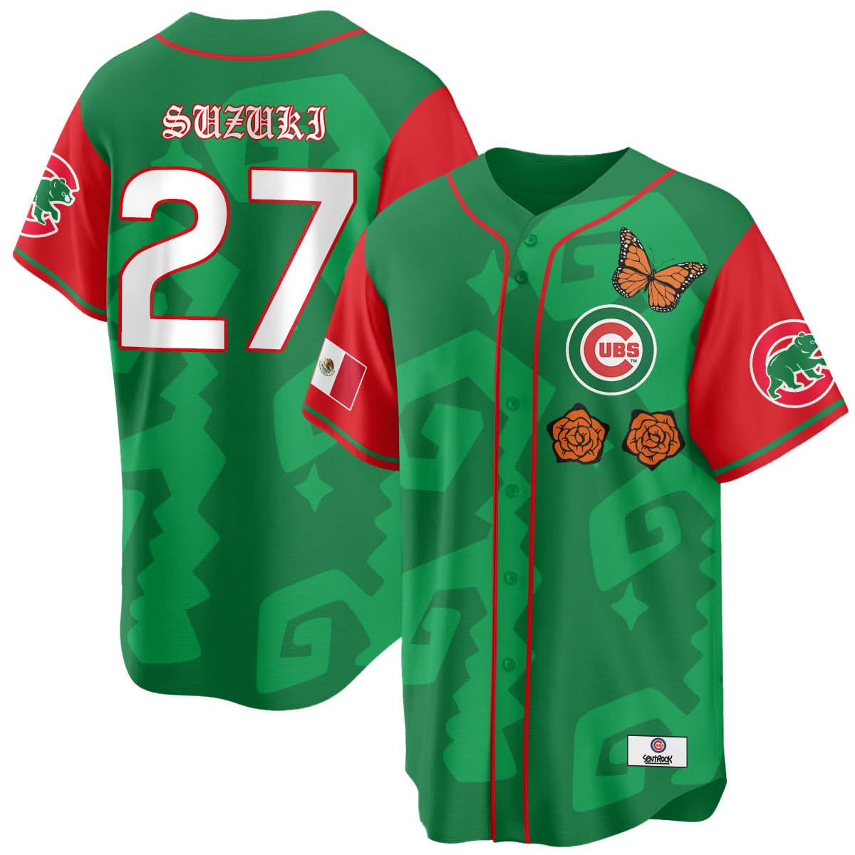 Chicago Cubs "Xicago" Mexican Heritage Jersey - All Stitched