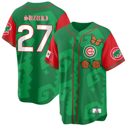 Chicago Cubs "Xicago" Mexican Heritage Jersey - All Stitched