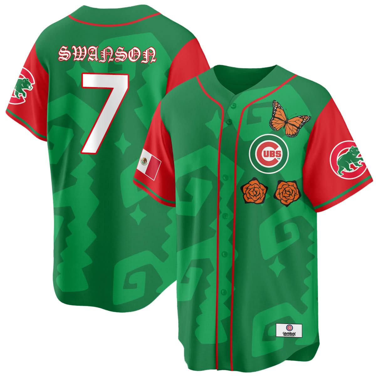 Chicago Cubs "Xicago" Mexican Heritage Jersey - All Stitched