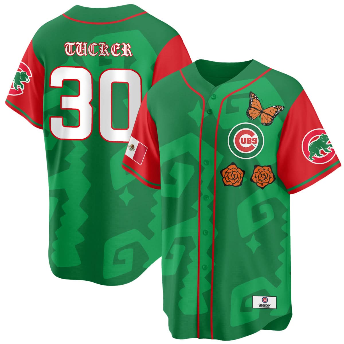 Chicago Cubs "Xicago" Mexican Heritage Jersey - All Stitched