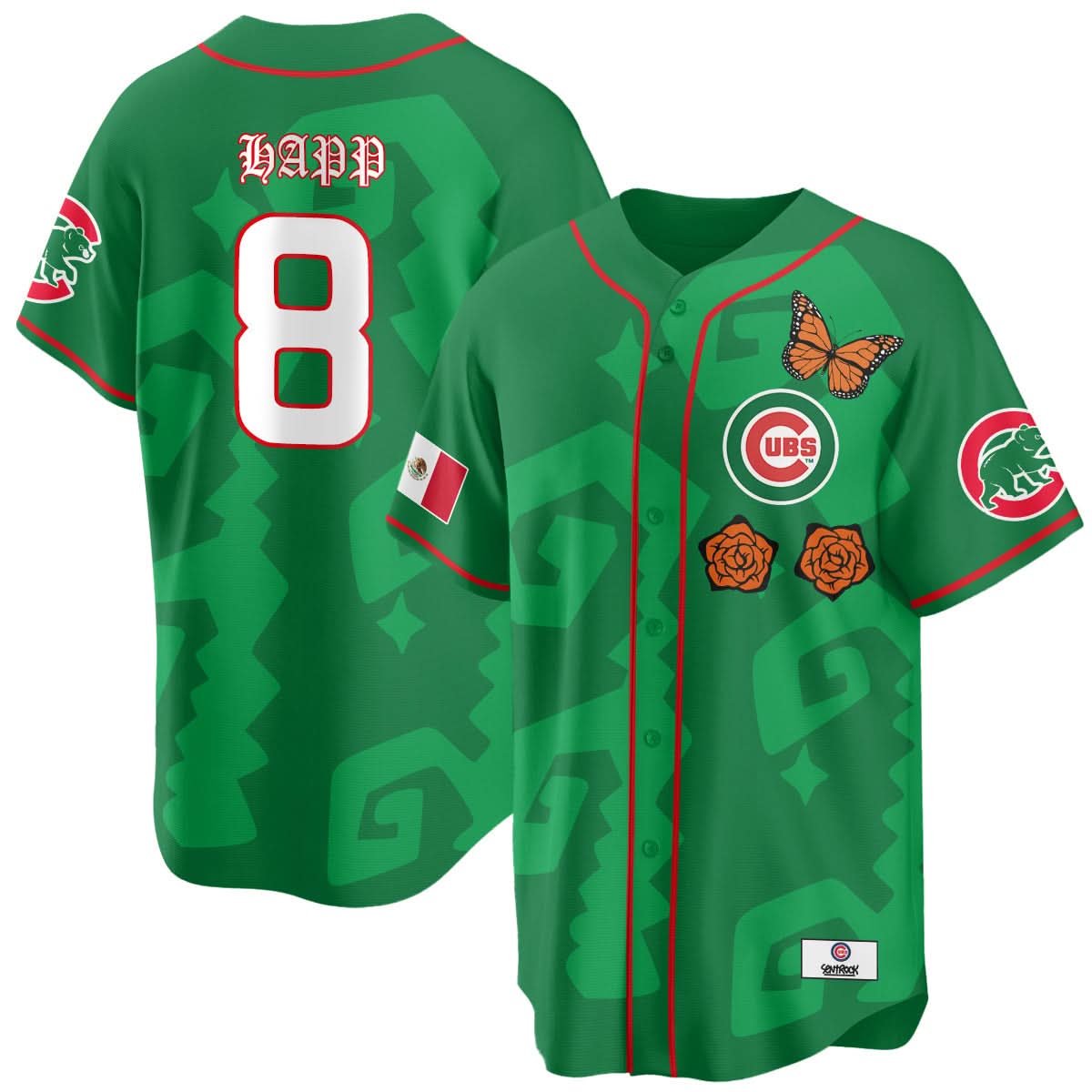 Chicago Cubs "Xicago" Mexican Heritage Jersey - All Stitched