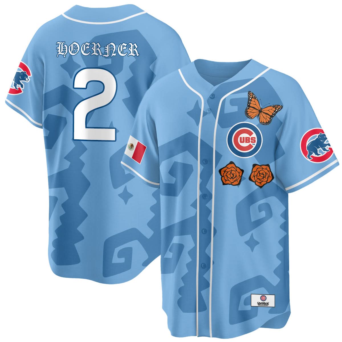 Chicago Cubs "Xicago" Mexican Heritage Jersey - All Stitched