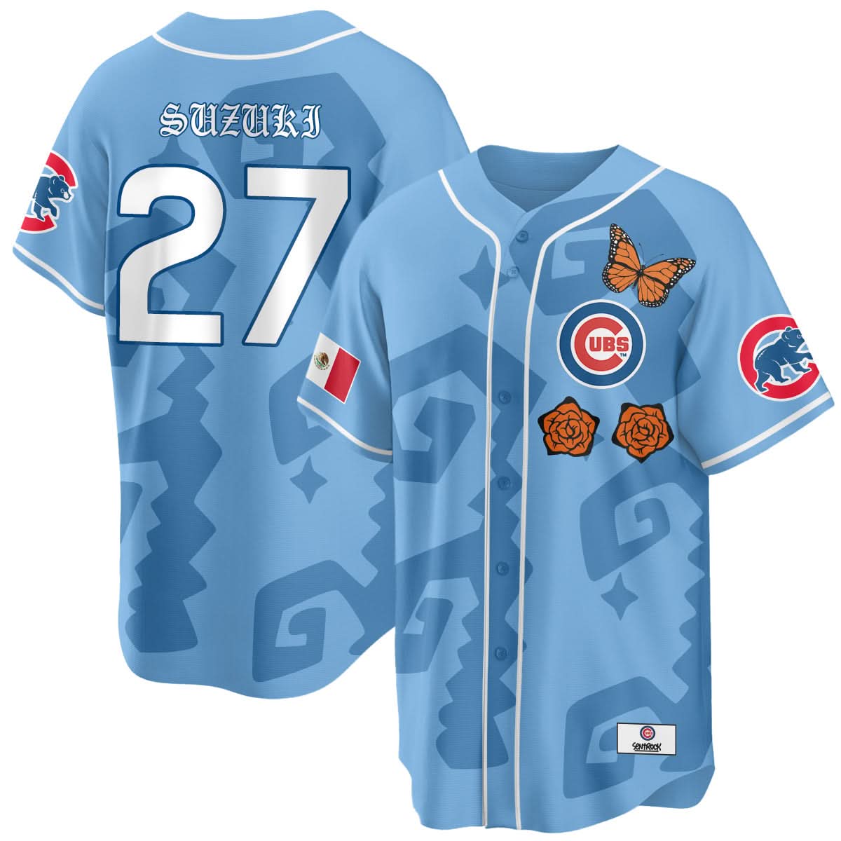 Chicago Cubs "Xicago" Mexican Heritage Jersey - All Stitched