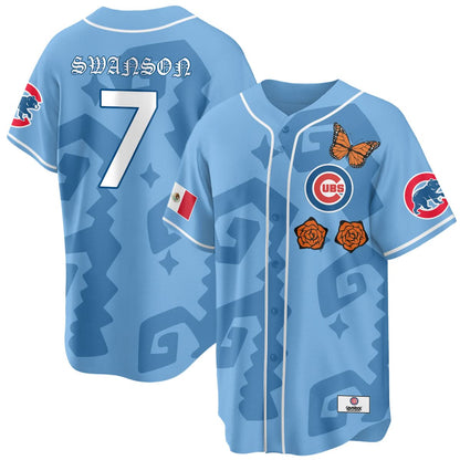 Chicago Cubs "Xicago" Mexican Heritage Jersey - All Stitched