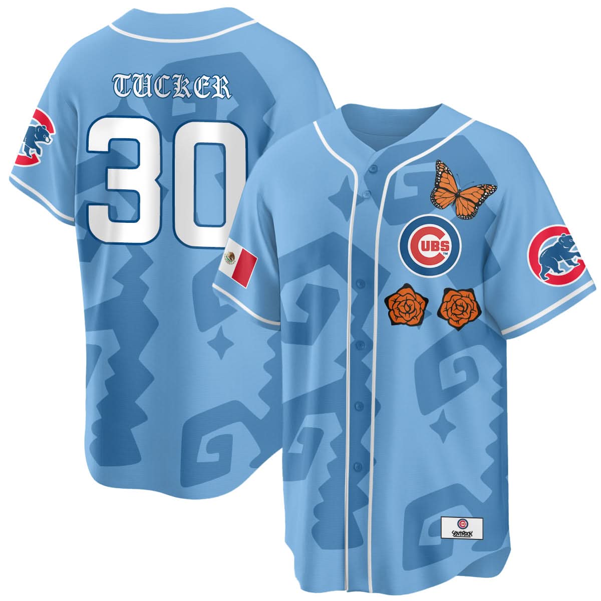 Chicago Cubs "Xicago" Mexican Heritage Jersey - All Stitched