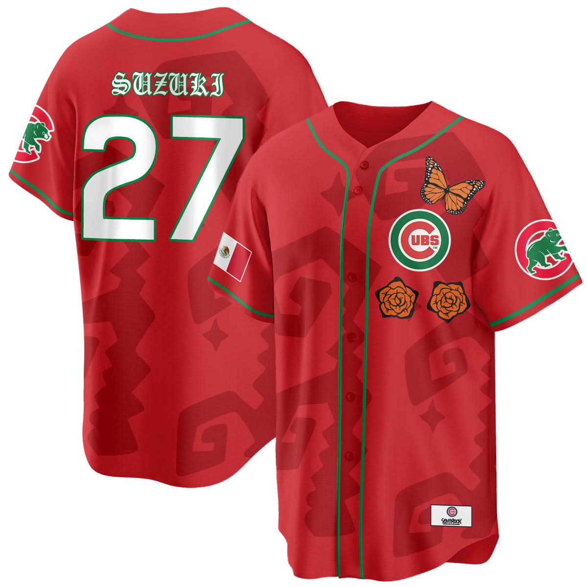Chicago Cubs "Xicago" Mexican Heritage Jersey - All Stitched