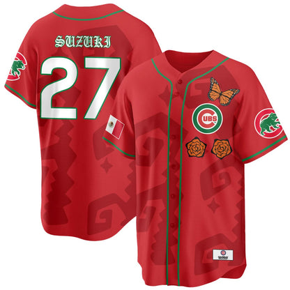 Chicago Cubs "Xicago" Mexican Heritage Jersey - All Stitched