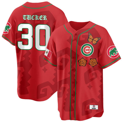 Chicago Cubs "Xicago" Mexican Heritage Jersey - All Stitched