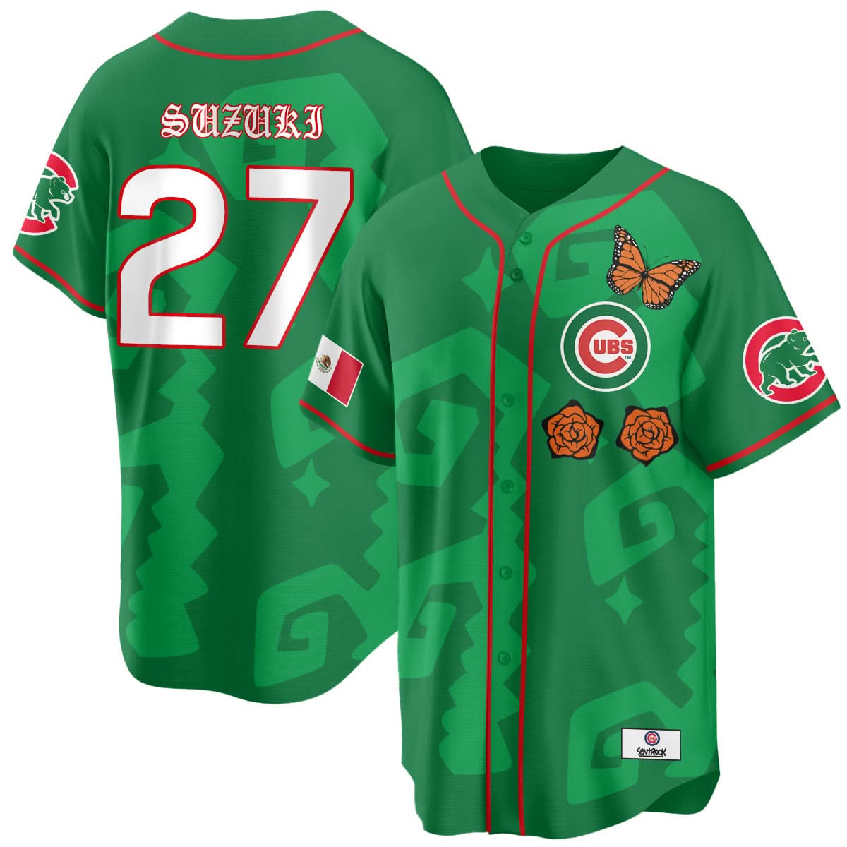 Chicago Cubs "Xicago" Mexican Heritage Jersey - All Stitched