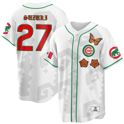 Chicago Cubs "Xicago" Mexican Heritage Jersey - All Stitched
