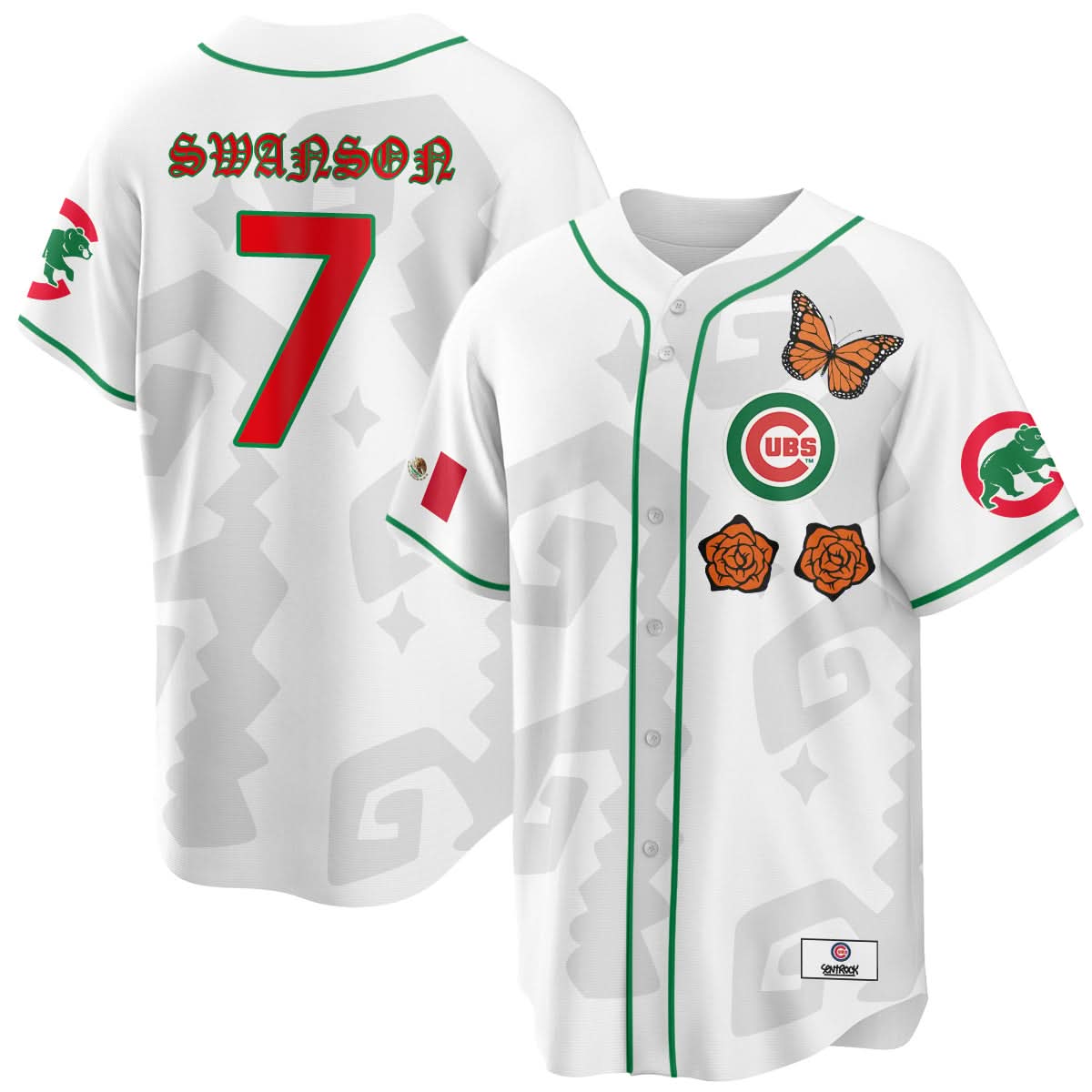 Chicago Cubs "Xicago" Mexican Heritage Jersey - All Stitched