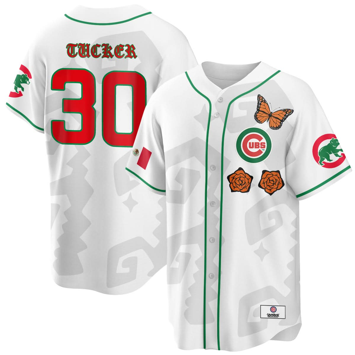 Chicago Cubs "Xicago" Mexican Heritage Jersey - All Stitched