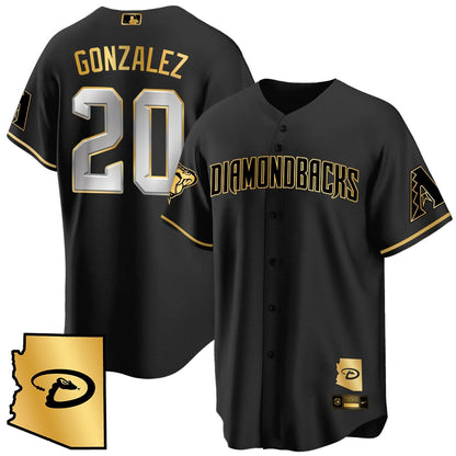 Arizona Diamondbacks Black Alternate Limited Jersey - All Stitched