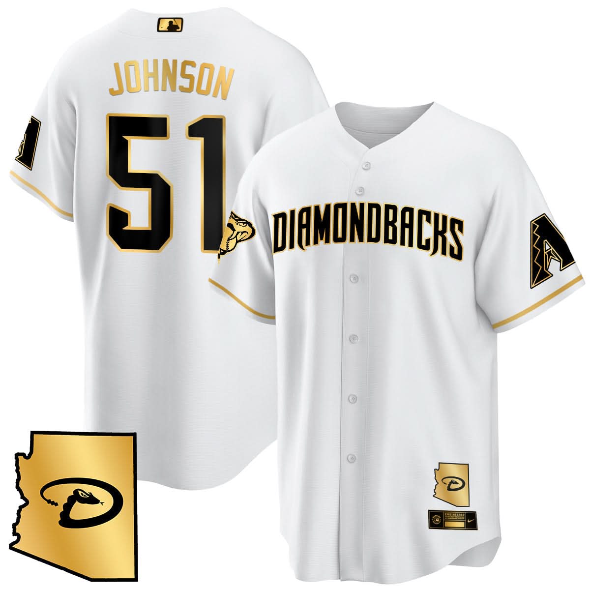Arizona Diamondbacks Black Alternate Limited Jersey - All Stitched
