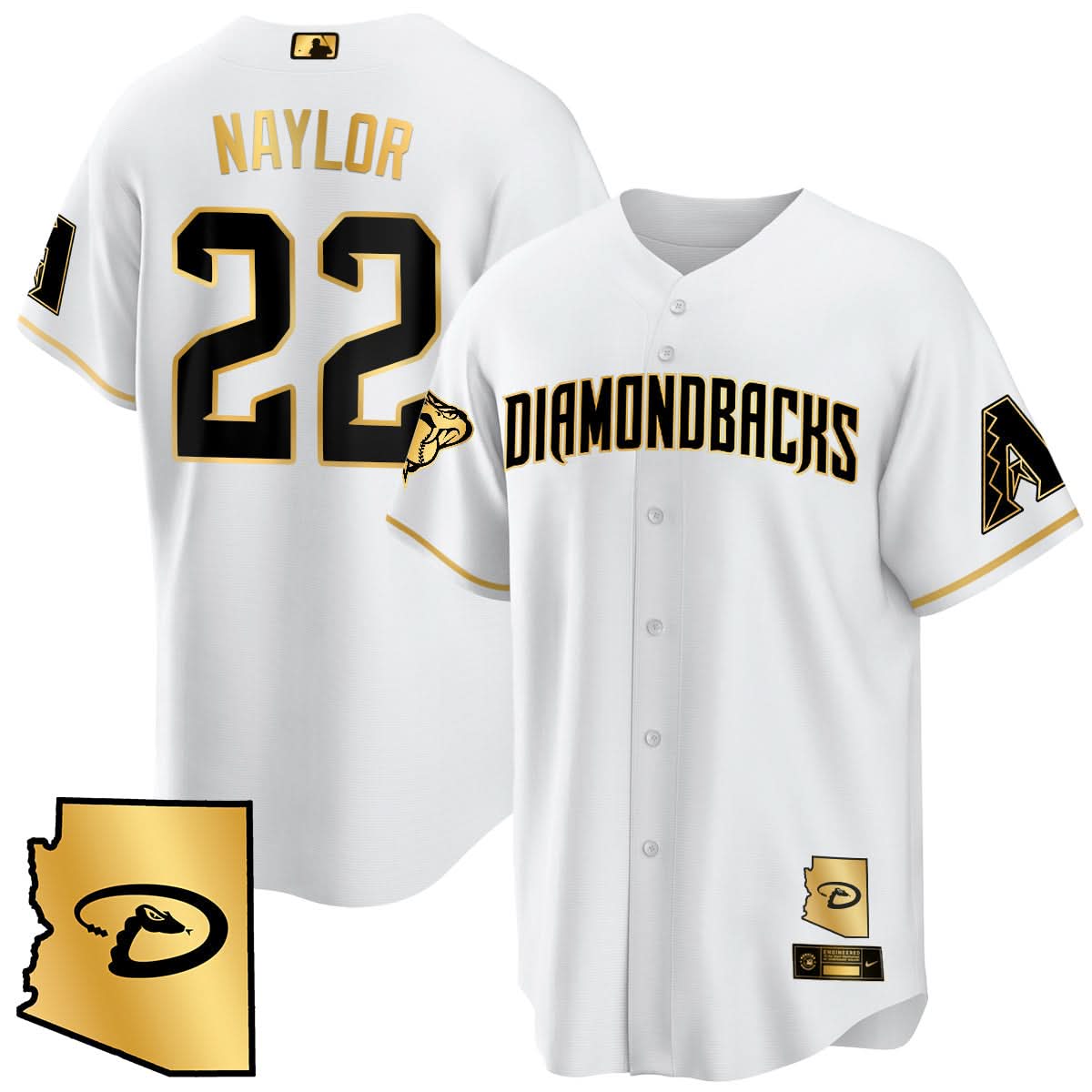Arizona Diamondbacks Black Alternate Limited Jersey - All Stitched