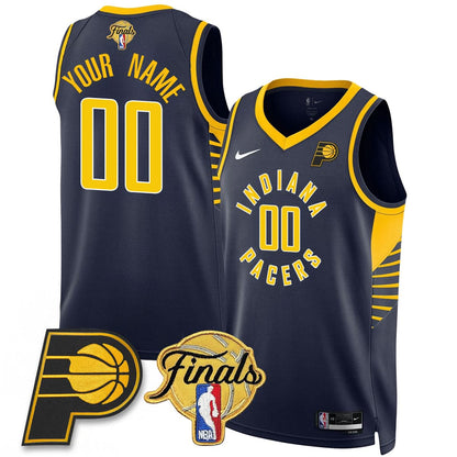 Indiana Pacers 2025 Finals Swingman Custom Jersey N2- All Stitched