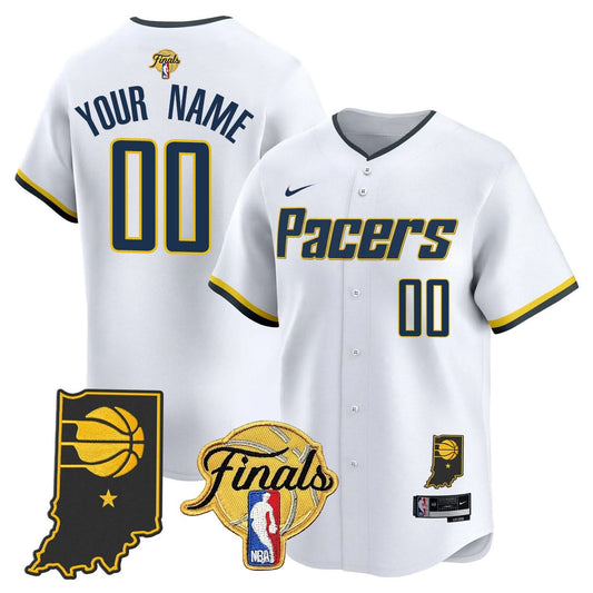 Indiana Pacers 2025 Finals Vapor Baseball Custom Jersey N3 - All Stitched