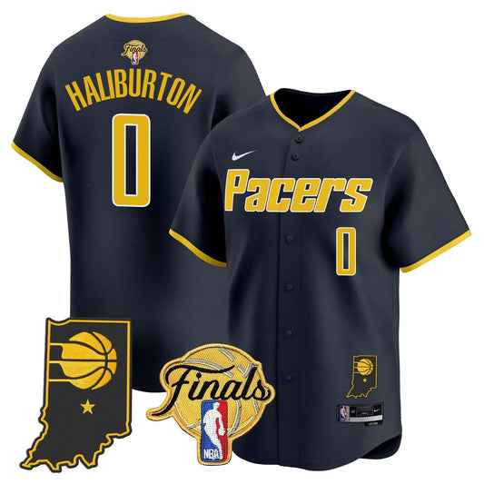 Indiana Pacers 2025 Finals Vapor Baseball Jersey N3 - All Stitched