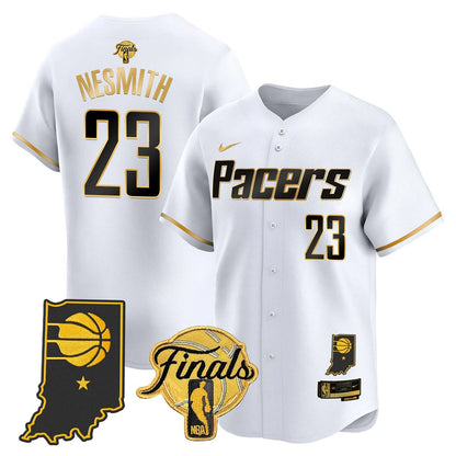 Indiana Pacers 2025 Finals Vapor Baseball Jersey N3 - All Stitched