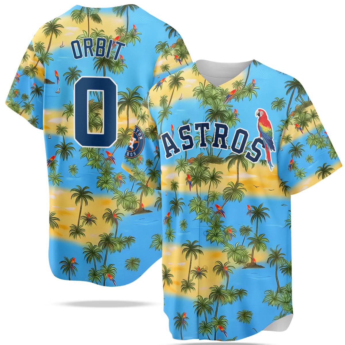 Houston Astros Summer 2025 Jersey - Stitched